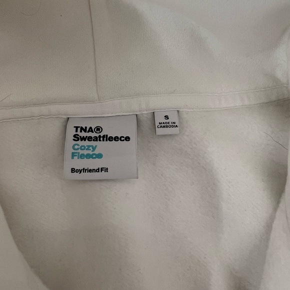 Cozy Fleece Boyfriend Boxy Zip Hoodie - Picture 3 of 3